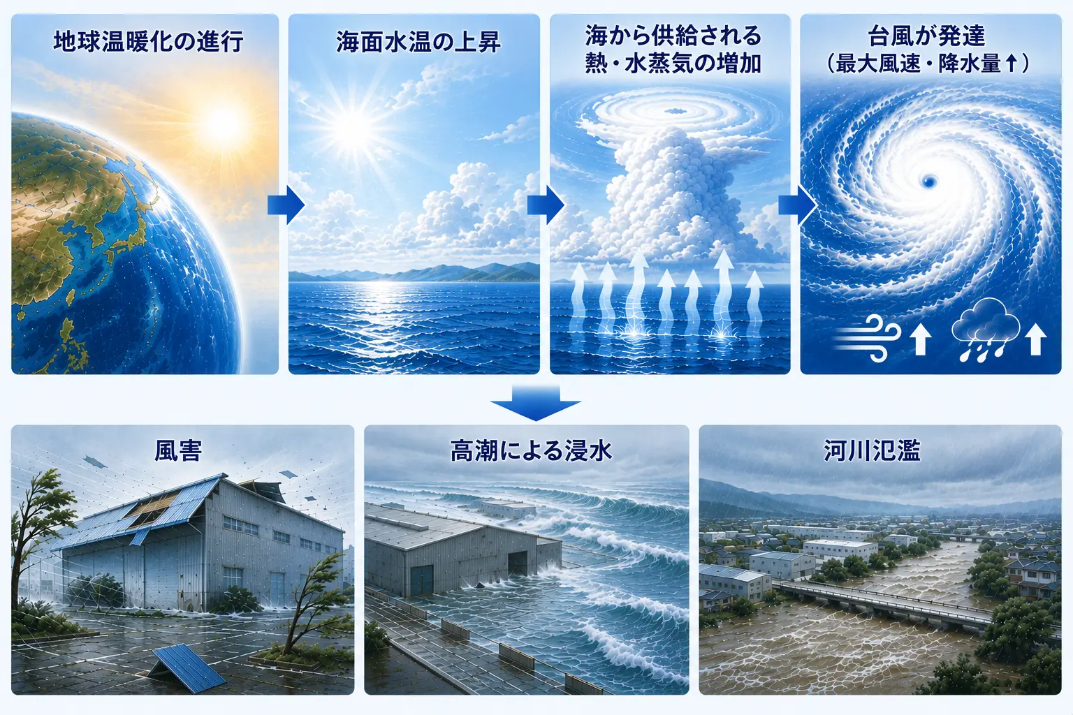 台風が強力化していると言われる理由